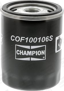 Champion COF100106S - Масляный фильтр unicars.by