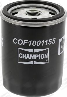 Champion COF100115S - Масляный фильтр unicars.by