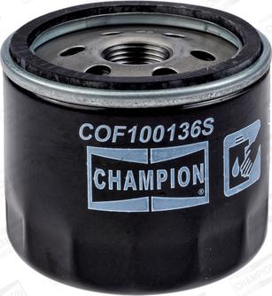 Champion COF100136S - Масляный фильтр unicars.by