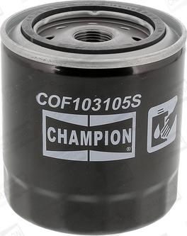 Champion COF103105S - Масляный фильтр unicars.by