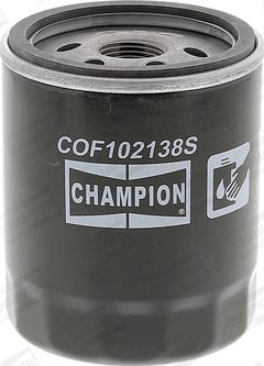 Champion COF102138S - Масляный фильтр unicars.by