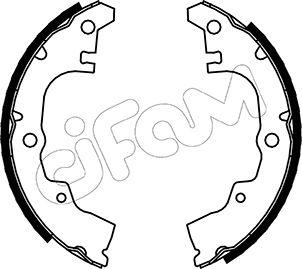 Cifam 153-546 - Комплект тормозных колодок, барабанные unicars.by