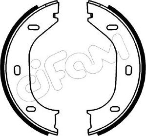 Cifam 153-011 - Комплект тормозов, ручник, парковка unicars.by