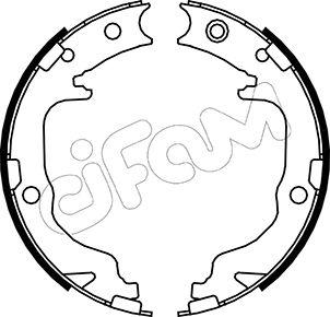 Cifam 153-362 - Комплект тормозов, ручник, парковка unicars.by