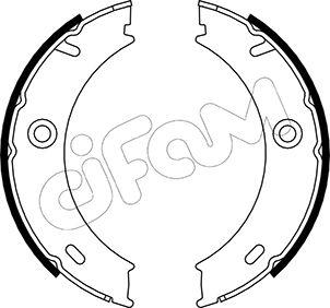 Cifam 153-240 - Комплект тормозов, ручник, парковка unicars.by