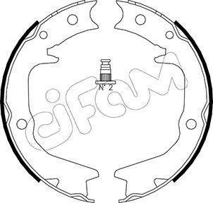 Cifam 153-265 - Комплект тормозов, ручник, парковка unicars.by