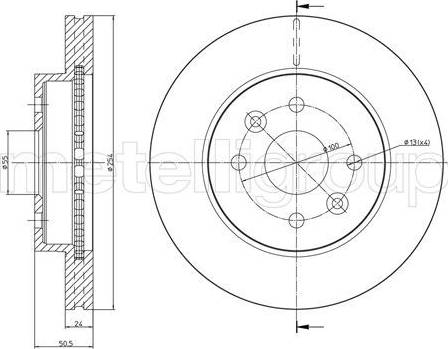 Cifam 800-960 - Тормозной диск unicars.by