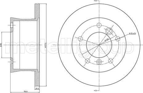 Cifam 800-492 - Тормозной диск unicars.by