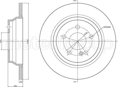 Cifam 800-1146C - Тормозной диск unicars.by