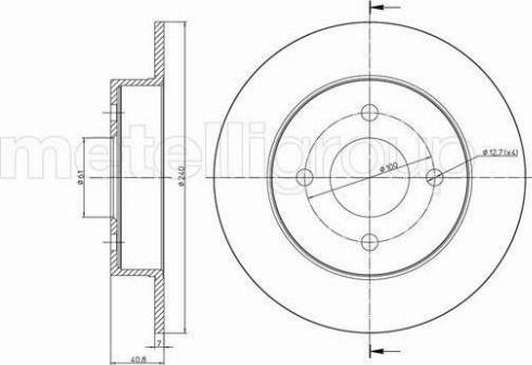 Cifam 800-720 - Тормозной диск unicars.by