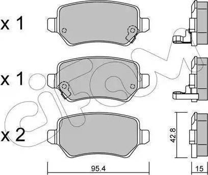 BOSCH F 026 000 030 - Тормозные колодки, дисковые, комплект unicars.by