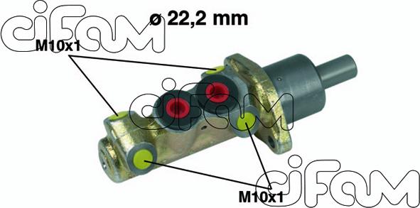 Cifam 202-196 - Главный тормозной цилиндр unicars.by