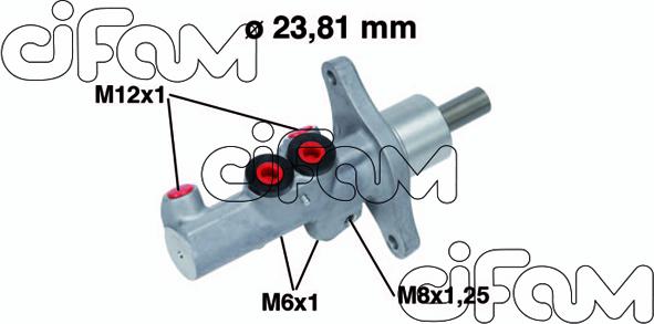 Cifam 202719 - Главный тормозной цилиндр unicars.by