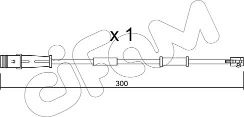Cifam SU.320 - Сигнализатор, износ тормозных колодок unicars.by