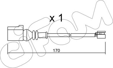 Cifam SU.289 - Сигнализатор, износ тормозных колодок unicars.by