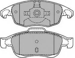 CITROËN 4254-25 - Тормозные колодки, дисковые, комплект unicars.by