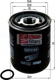 Clean Filters DE2205 - Патрон осушителя воздуха, пневматическая система unicars.by