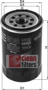 Clean Filters DF 864/A - Масляный фильтр unicars.by