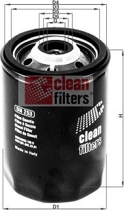 Clean Filters DN 253 - Топливный фильтр unicars.by