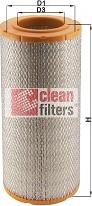 Clean Filters MA1412/A - Воздушный фильтр, двигатель unicars.by