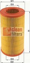 Clean Filters MA1107 - Воздушный фильтр, двигатель unicars.by