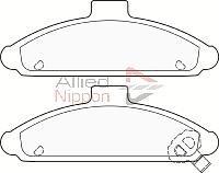 Comline ADB3806 - Тормозные колодки, дисковые, комплект unicars.by