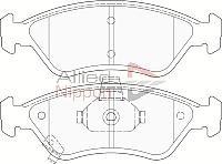 Comline ADB3808 - Тормозные колодки, дисковые, комплект unicars.by