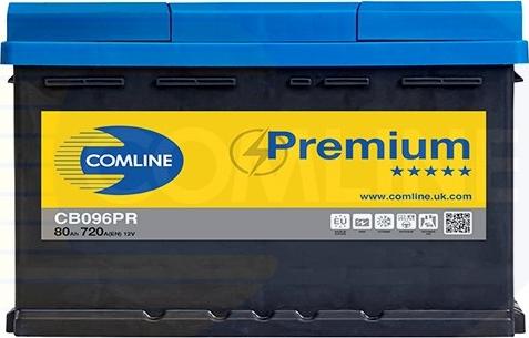 Comline CB096PR - Стартерная аккумуляторная батарея, АКБ unicars.by