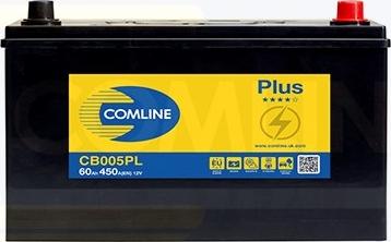 Comline CB005PL - Стартерная аккумуляторная батарея, АКБ unicars.by