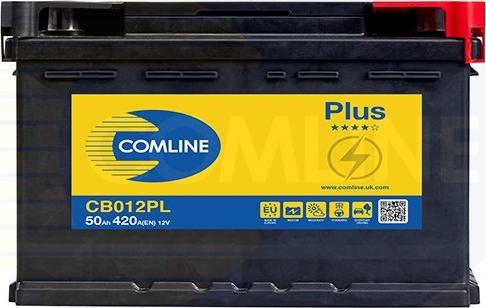 Comline CB012PL - Стартерная аккумуляторная батарея, АКБ unicars.by