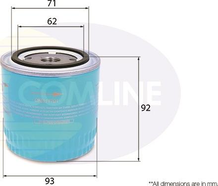 Comline CNS11701 - Масляный фильтр unicars.by