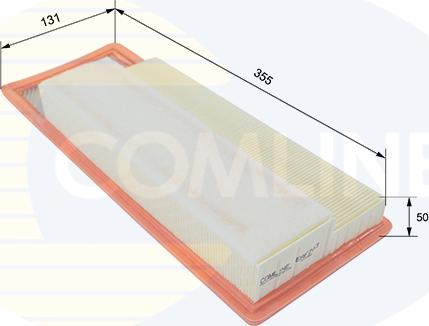 Comline EAF763 - Воздушный фильтр, двигатель unicars.by