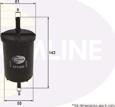 Comline EFF005 - Топливный фильтр unicars.by