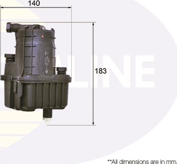 Comline EFF191 - Топливный фильтр unicars.by