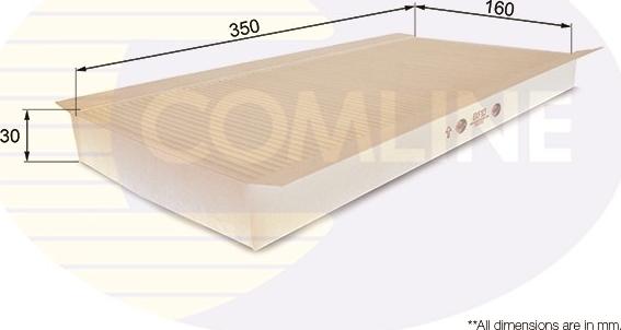 Comline EKF113 - Фильтр воздуха в салоне unicars.by