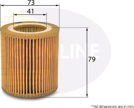 Comline EOF196 - Масляный фильтр unicars.by