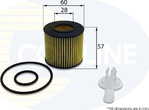 Comline EOF249 - Масляный фильтр unicars.by