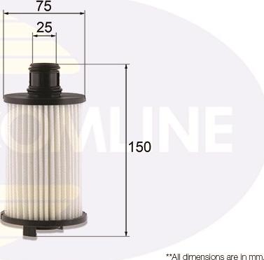 Comline EOF272 - Масляный фильтр unicars.by