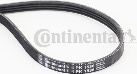 Contitech 4PK1538 - Поликлиновой ремень unicars.by