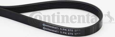 Contitech 5PK875 - Поликлиновой ремень unicars.by