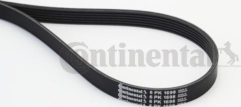 Contitech 6 PK 1698 - Поликлиновой ремень unicars.by