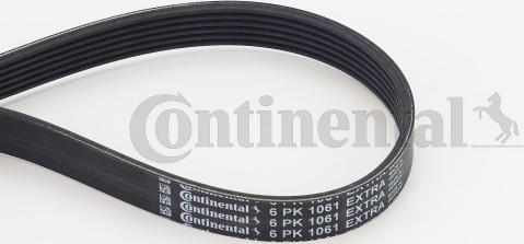 Contitech 6PK1061 EXTRA - Поликлиновой ремень unicars.by