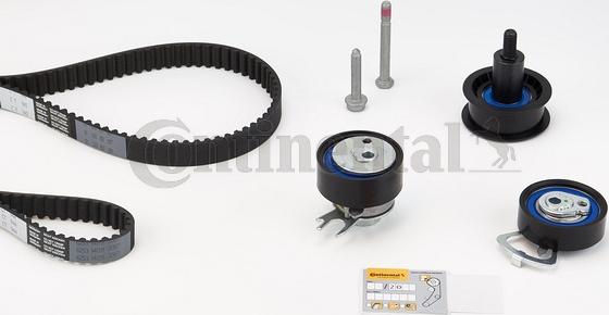 Contitech CT 957 K3 - Комплект зубчатого ремня ГРМ unicars.by