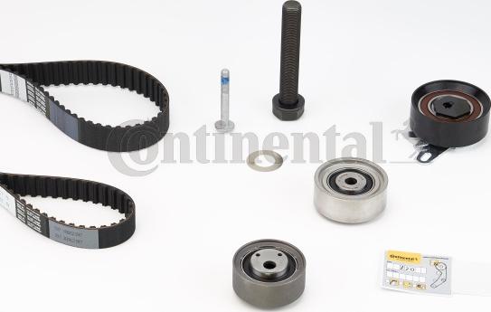 Contitech CT939K8PRO - Комплект зубчатого ремня ГРМ unicars.by