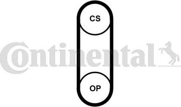 Continental CT1218 - Зубчатый ремень ГРМ unicars.by