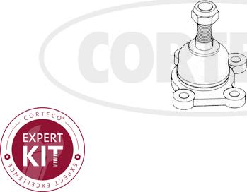 Corteco 49395800 - Шаровая опора, несущий / направляющий шарнир unicars.by