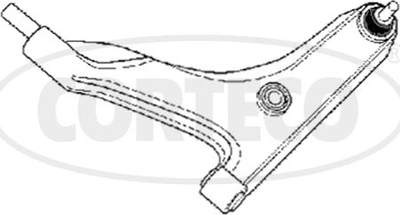 Corteco 49397469 - Рычаг подвески колеса unicars.by