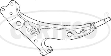 Corteco 49397500 - Рычаг подвески колеса unicars.by