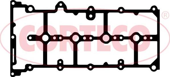 Corteco 026664P - Прокладка, крышка головки цилиндра unicars.by