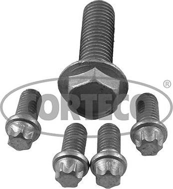 Corteco 80004897 - Комплект болтов ременного шкива, коленчатый вал unicars.by